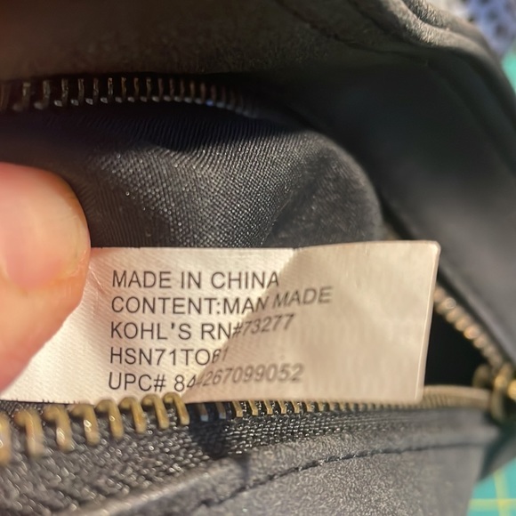 Faux Leather Shoulder Bag purse - Picture 8 of 12